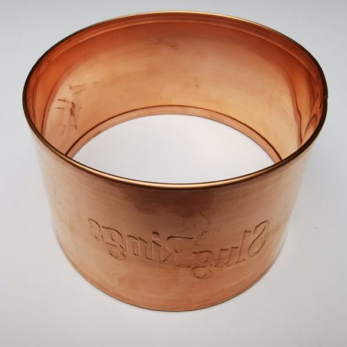 6 large Slug Rings 17cm/7